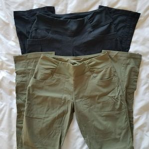 TWO pairs Mountain Hardwear Dynama hiking pant